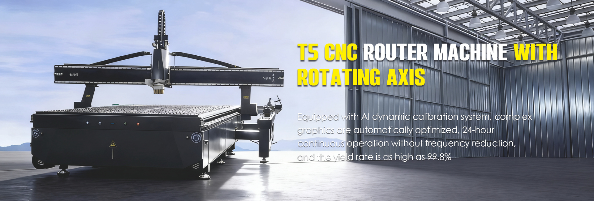 cnc router machine with rotary