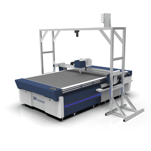 Mesin Pemotong Pisau Berayun CNC Visi CCD Format Besar untuk Percetakan Pengiklanan, Pembungkusan Dan Bahan Fleksibel