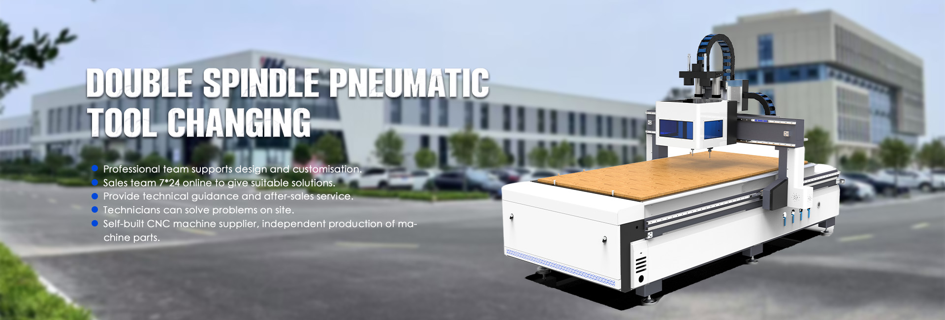 cnc wood router with atc