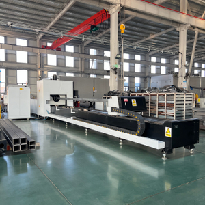 6028 Automatic CNC Fiber Laser Tube Cutting Machine for Industrial Metal Pipes