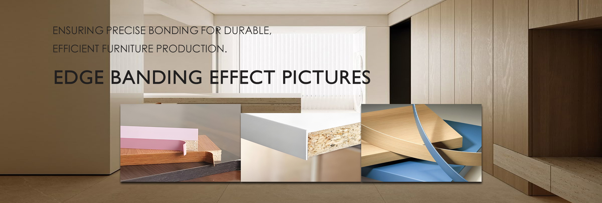 Edge Banding Machine Custom Furniture for PVC/ABS