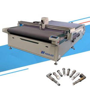 automatic feeding vibrating knife cutting machine for cloth