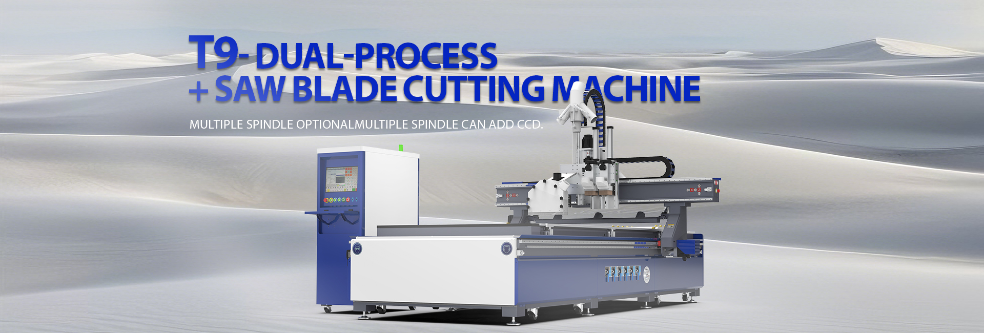 1325 Dual-Process CNC Engraving Machine with Large Saw Blade