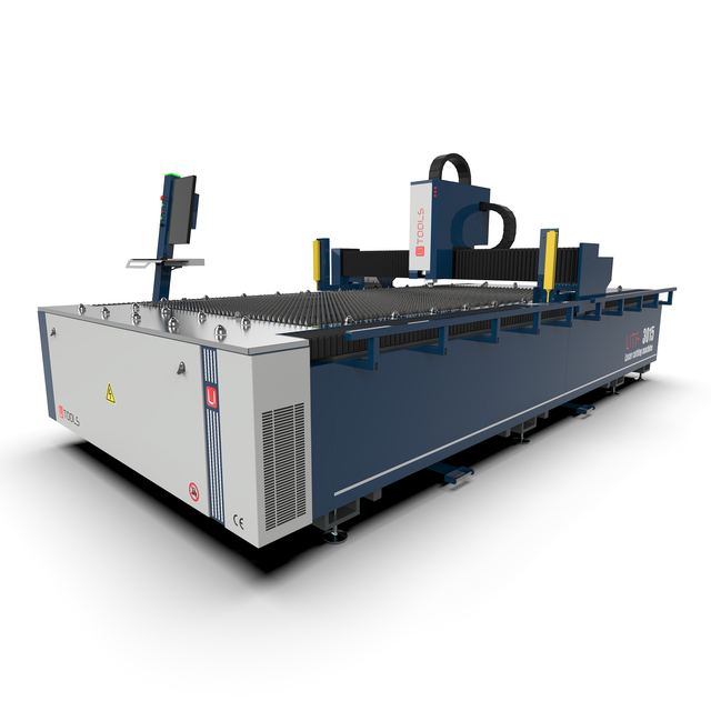 Industrial 3000W Exchange Table Fiber Laser Cutting Machine for Sheet Metal