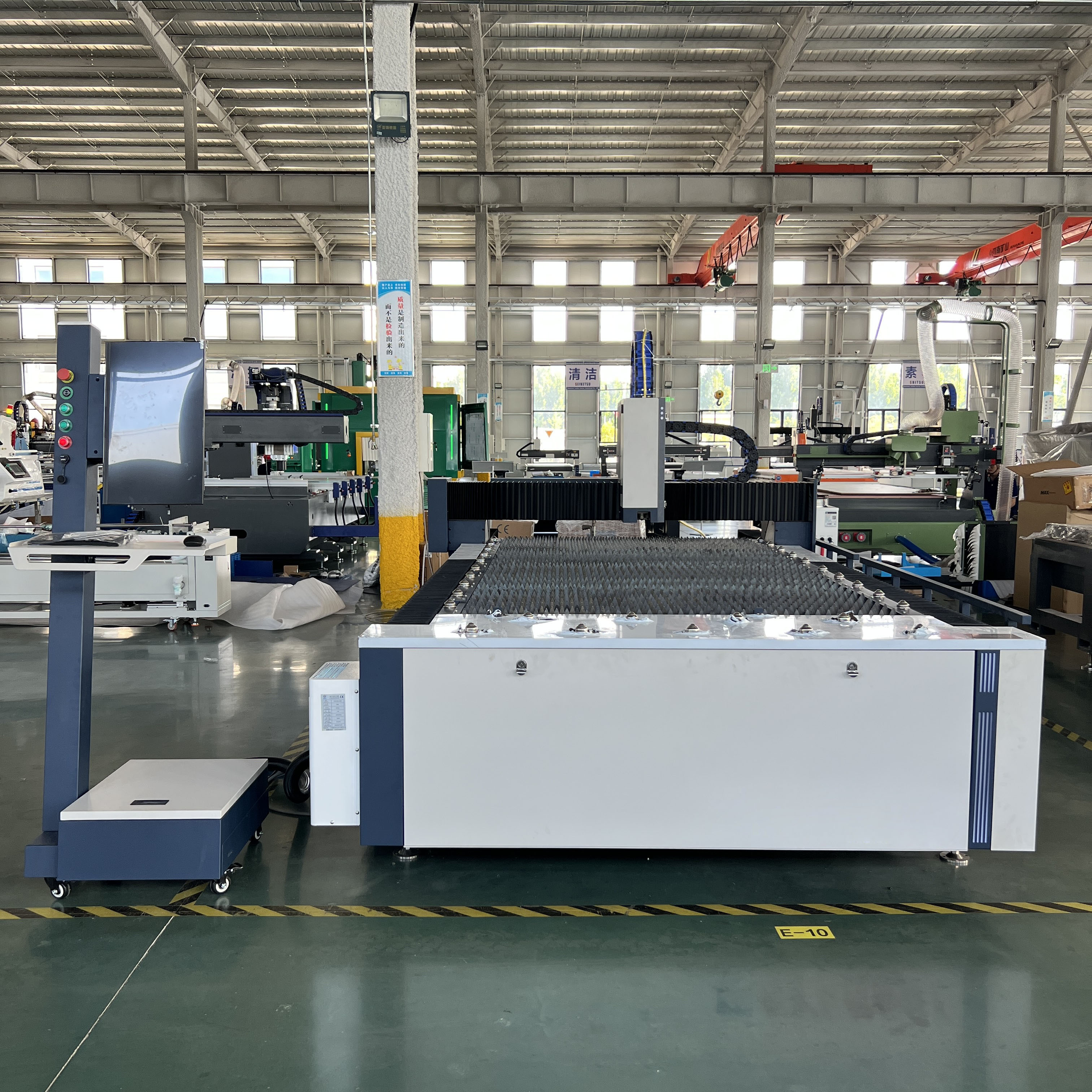 laser cutting machine with Exchange Table
