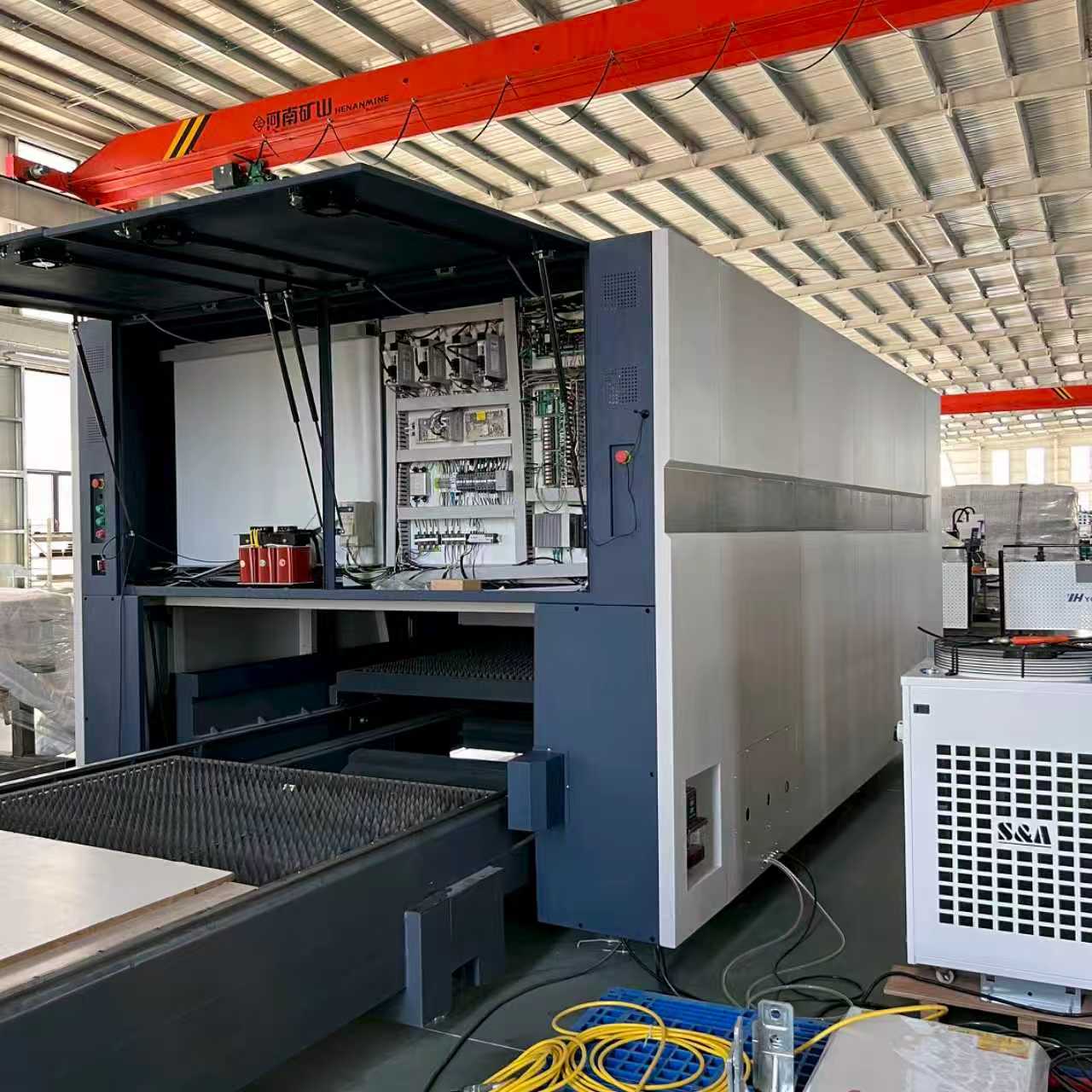 Enclosed Fibre Automatic Sheet Iron Metal