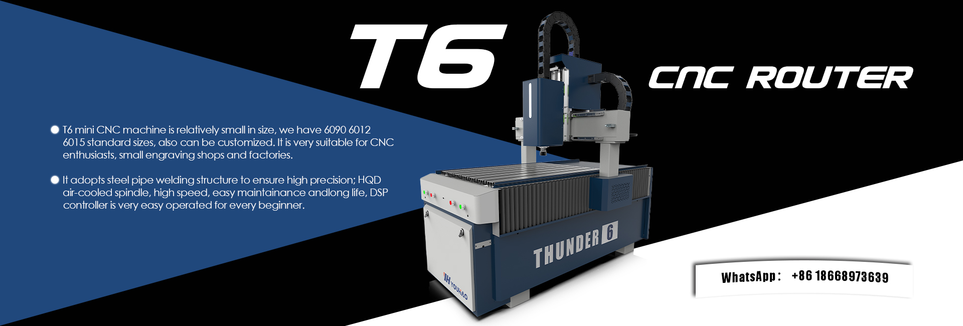 6090 mini cnc router for aluminum