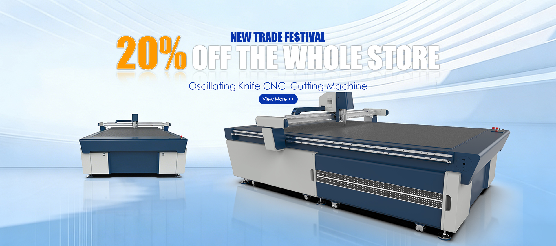 Oscillating Knife Cutting Machine