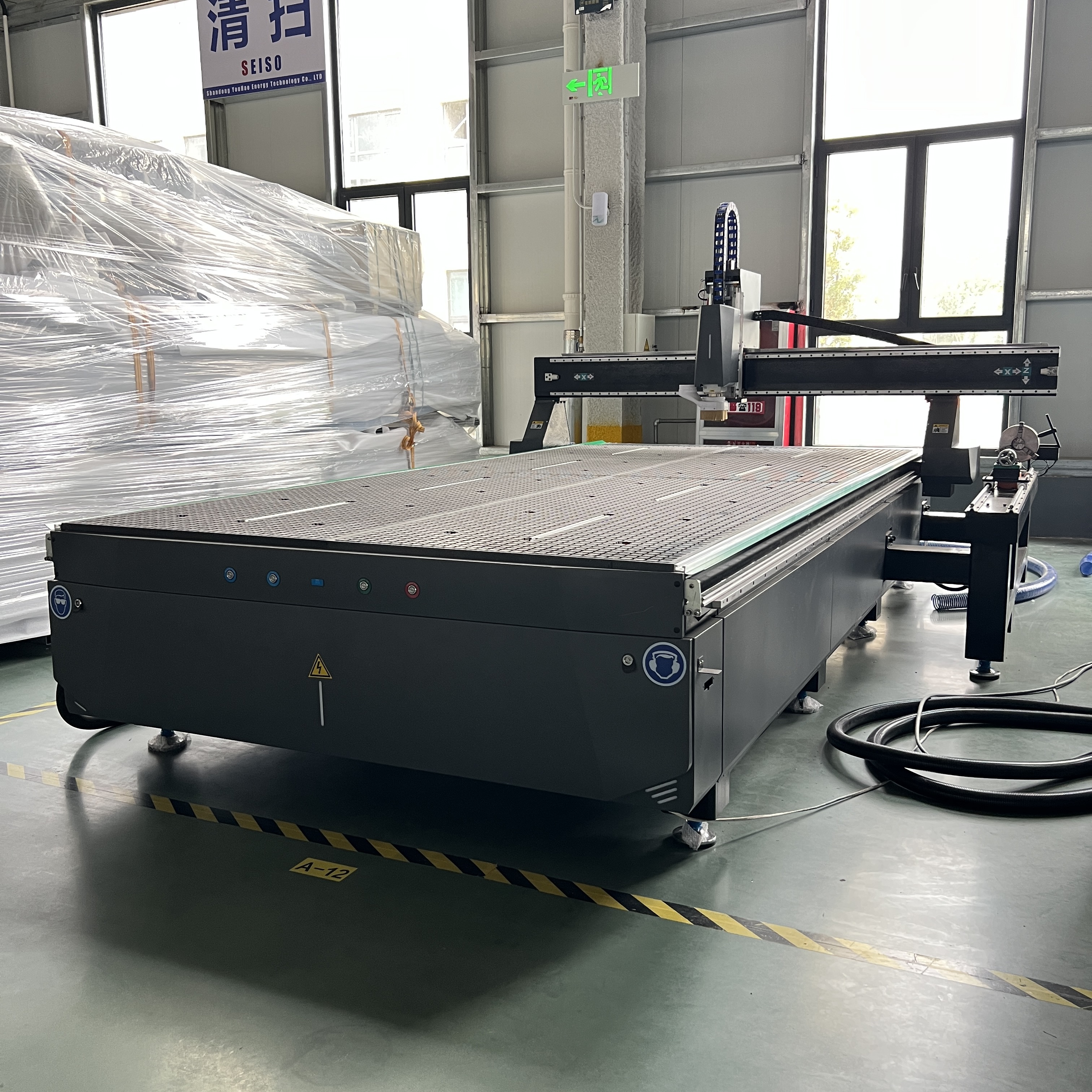 cnc router 4axis with roatry axis