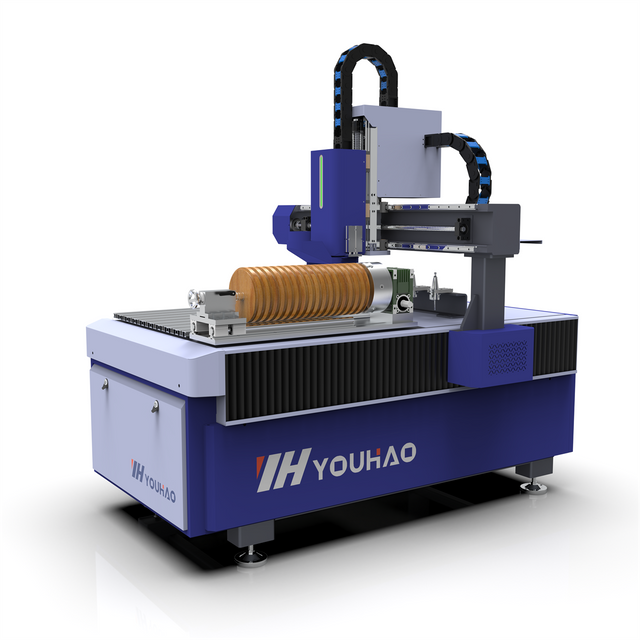 Singapore mic 6090 4 axe router CNC cu rotar