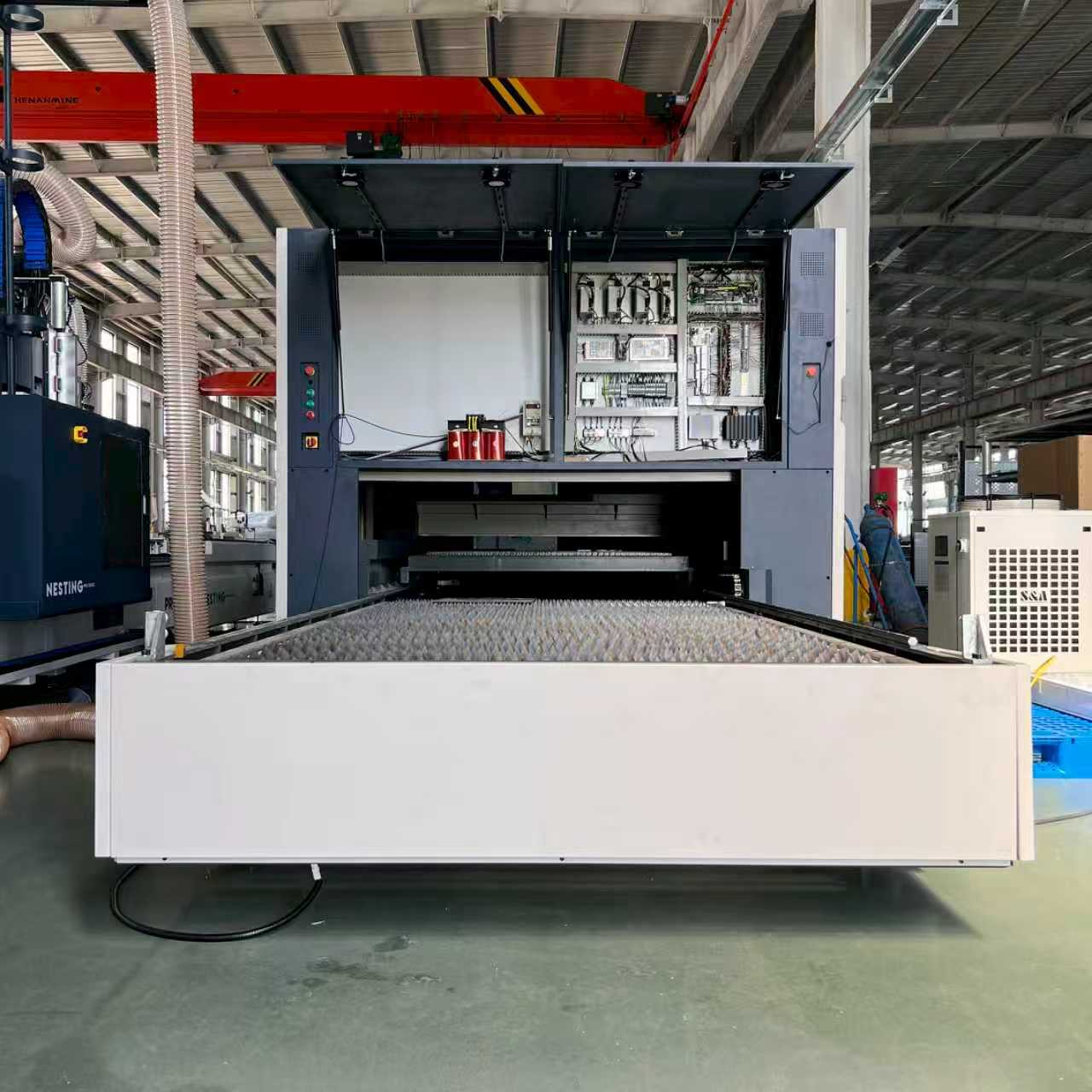 High Power Large Format Laser Metal Sheet Cutting Machine