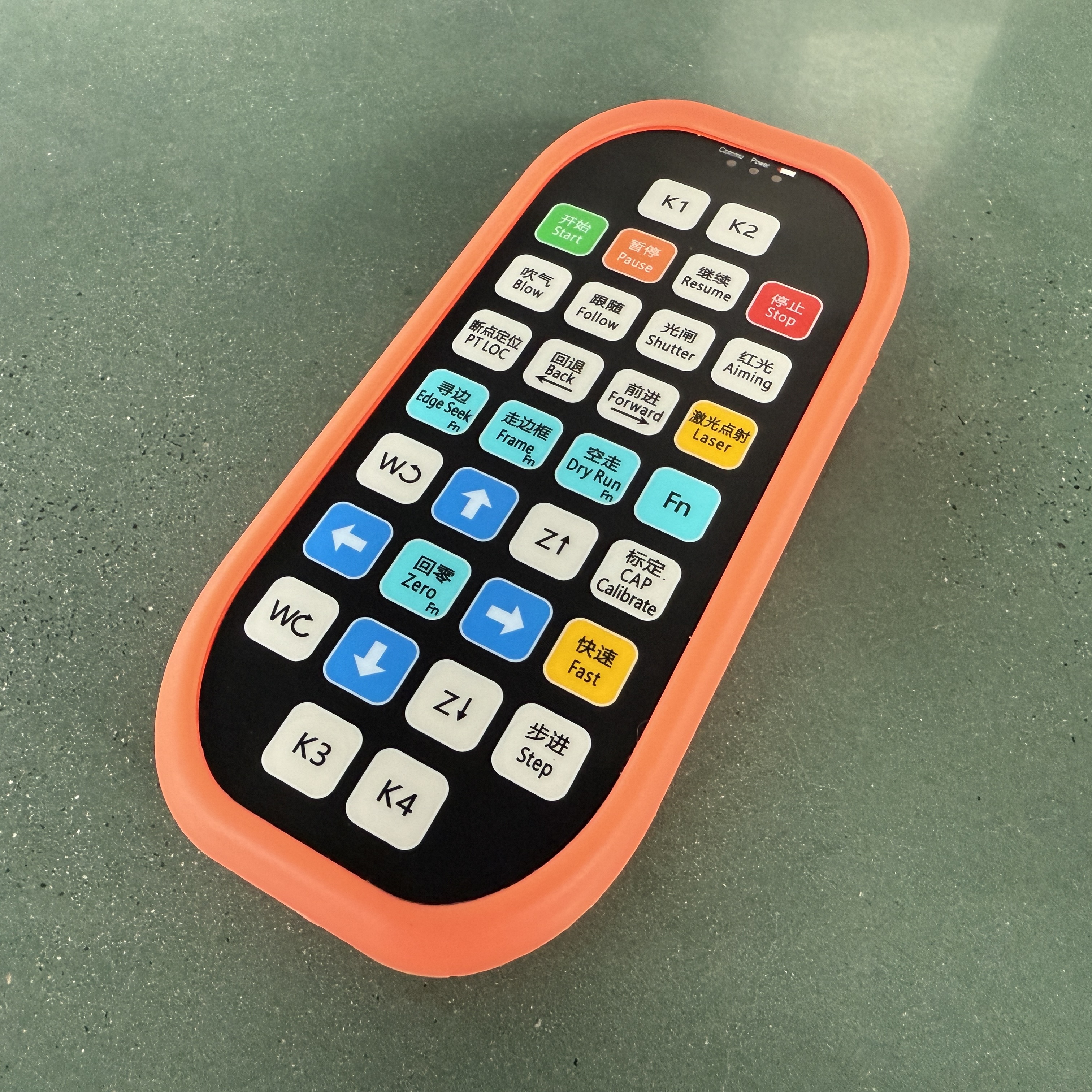 Laser cutting machine with Control handle