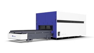 Enclosed Fiber Laser Cutting Machine With Automatic Loading System