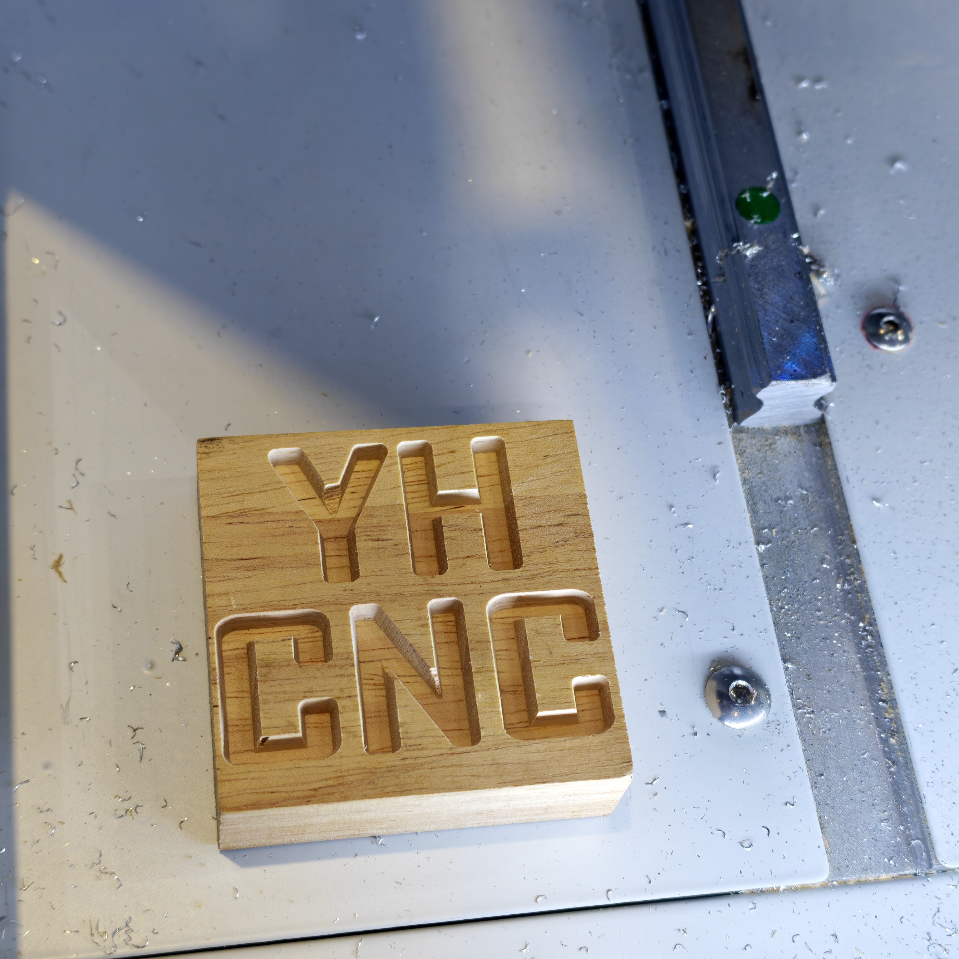 cnc router with wood 