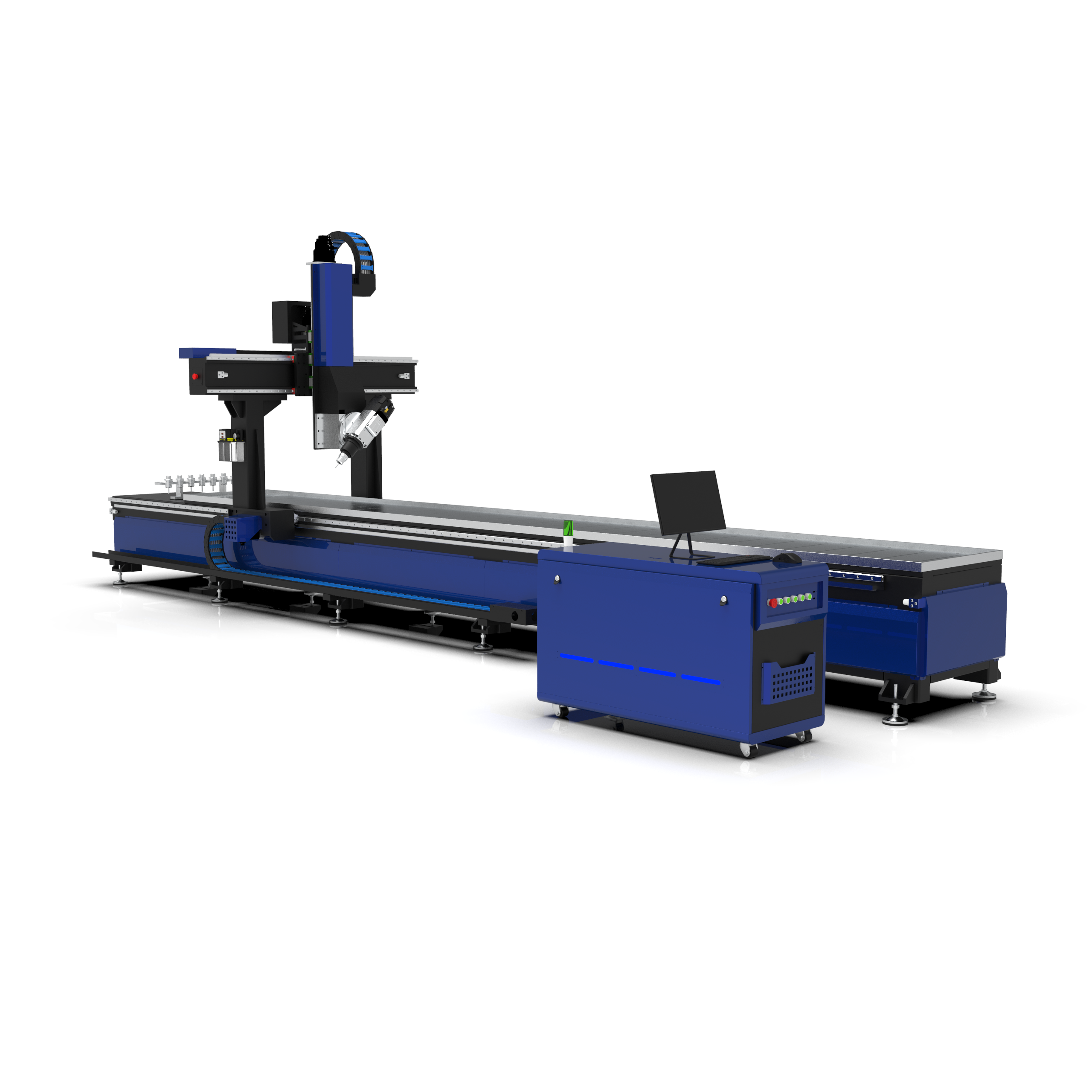 Precision CNC aluminum profile cutting equipment