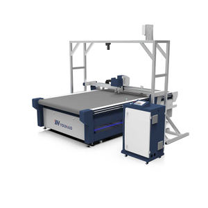 YOUHAO C9 Large Format Vision CNC Oscillating Knife Cutting Machine with Auto Feeding Table for Foam, Fabric & Packaging Materials