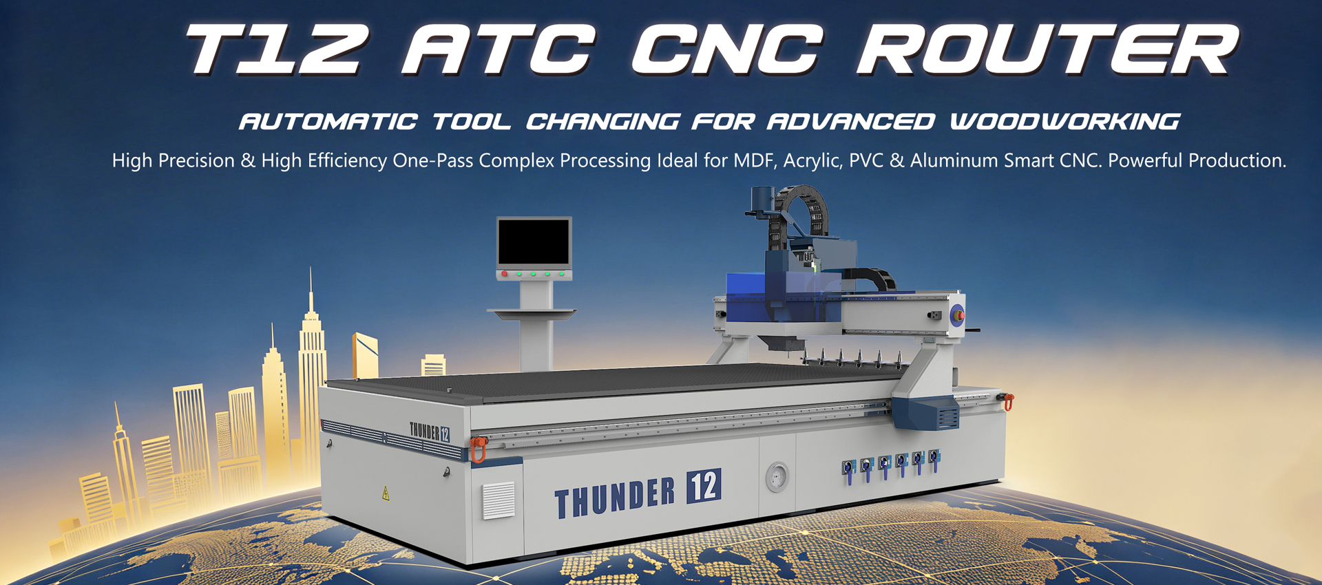 atc wood cnc router 1325 1530 2030 2040
